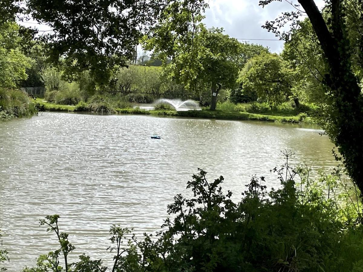 Luxury Caravan Cornwall Sleeps 4 Countryside View St Austell Ngoại thất bức ảnh