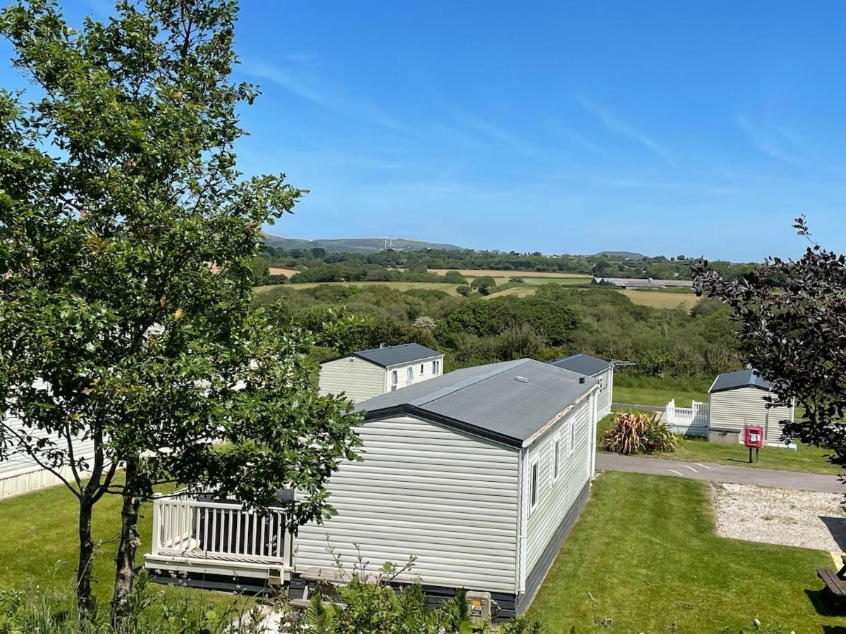 Luxury Caravan Cornwall Sleeps 4 Countryside View St Austell Ngoại thất bức ảnh