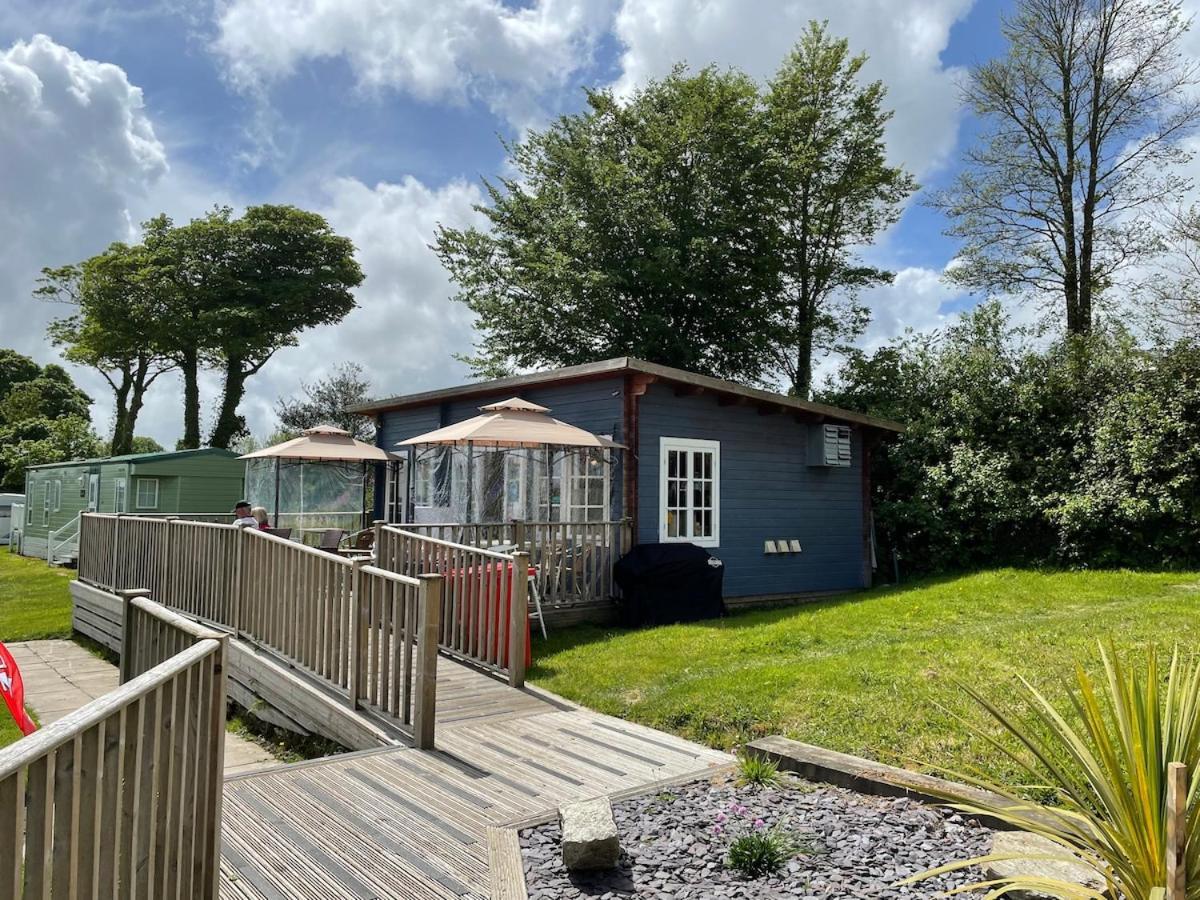 Luxury Caravan Cornwall Sleeps 4 Countryside View St Austell Ngoại thất bức ảnh